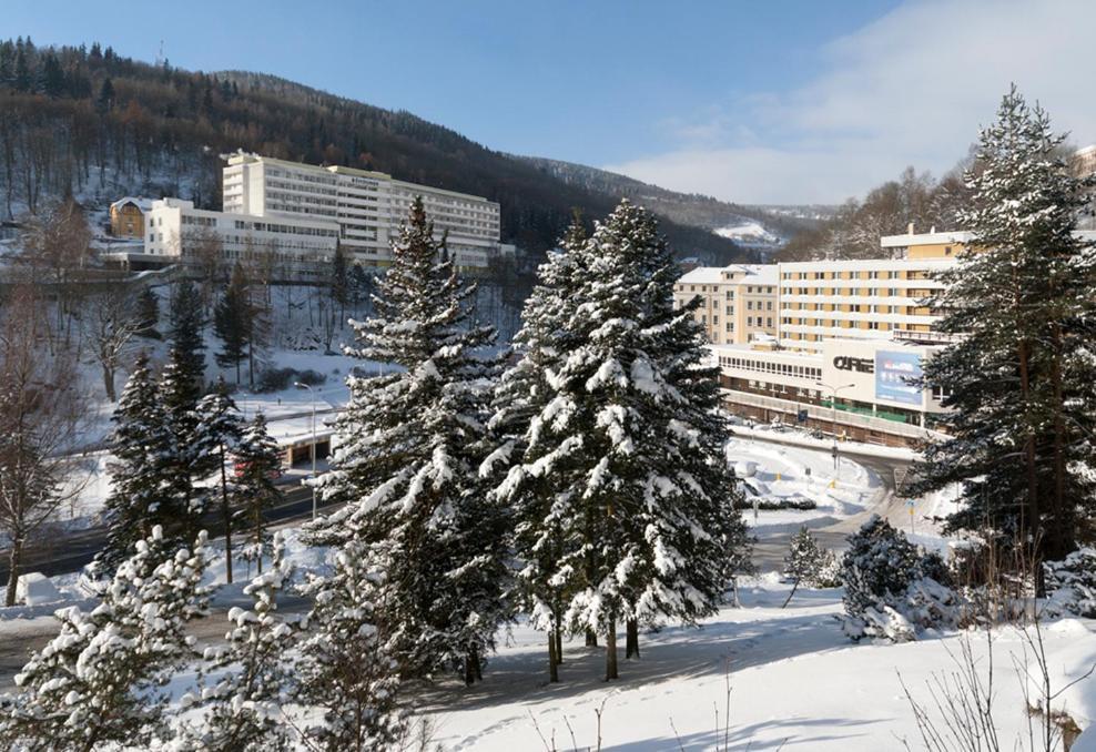 Hotel Luzice 야히모프 외부 사진